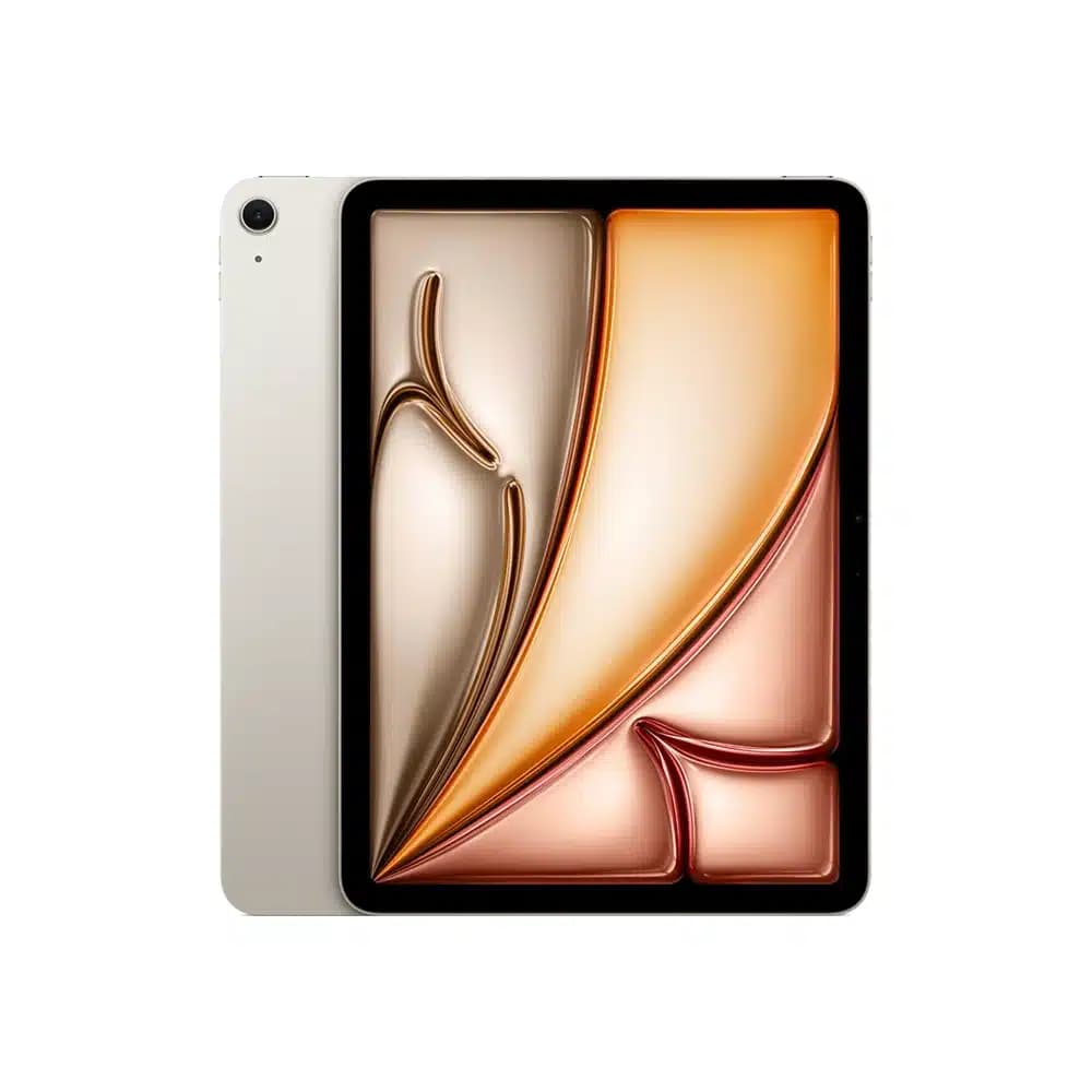 آیپد ایر 13 اینچی 2026 iPad Air M4 رنگ استارلایت با ظرفیت 128 گیگابایت Wi-Fi مدل MH5Q4