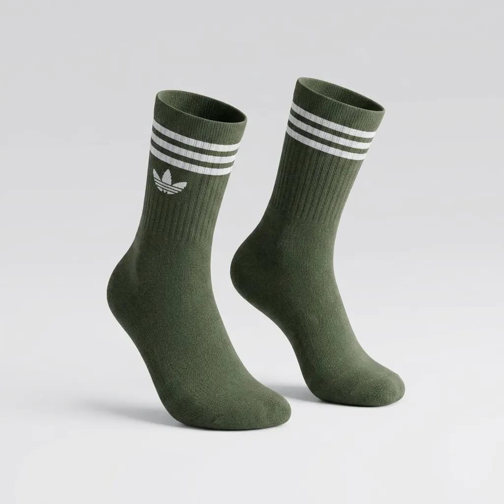 جوراب سبزارتشی ساق بند مردانه و زنانه مدل ADIDAS
