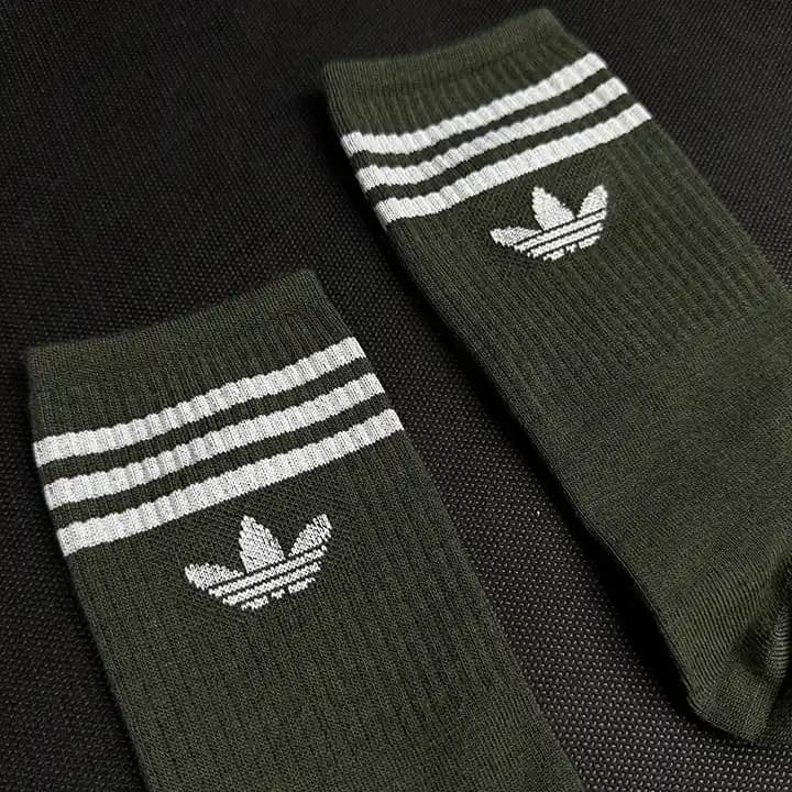 جوراب سبزارتشی ساق بند مردانه و زنانه مدل ADIDAS — تصویر ۴