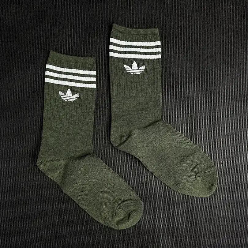 جوراب سبزارتشی ساق بند مردانه و زنانه مدل ADIDAS — تصویر ۳