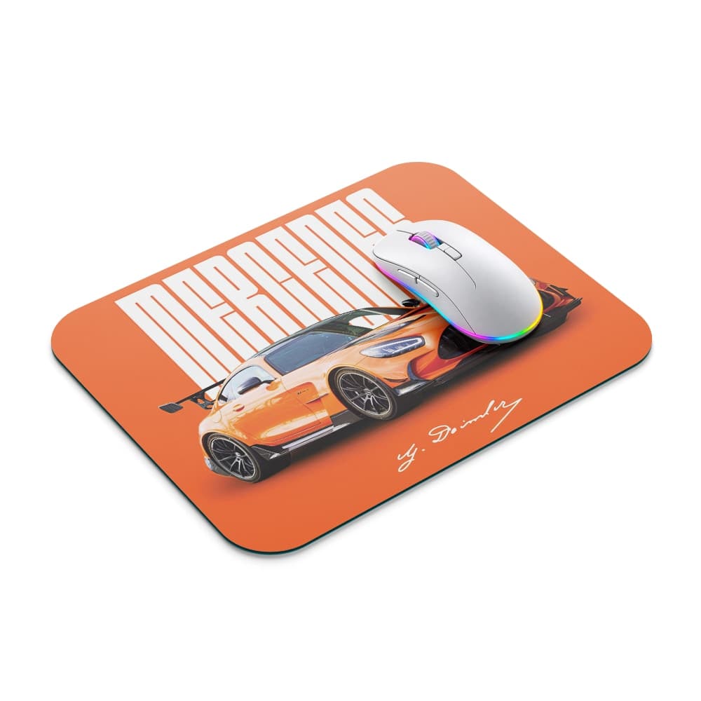 موس پد ماشین طرح بنز AMG کد MOP-23170 — تصویر ۲