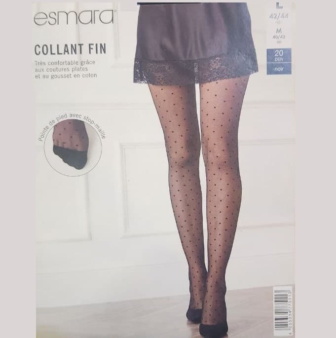 جوراب شلواری اسمارا شیشه ای ضخامت 20 طرحدار 498011 ESMARA — تصویر ۲