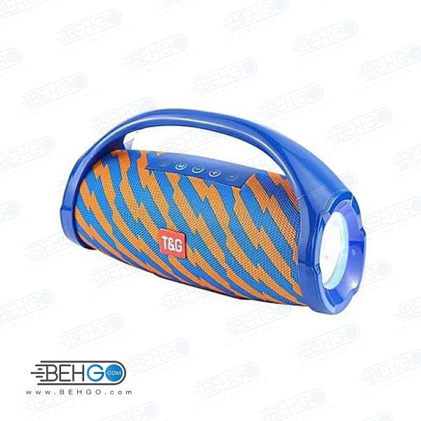 بلندگو یا اسپیکر اصلی بلوتوثی، فلش و مموری خور قابل حمل با کیفیت TG 136 Bluetooth Speaker — تصویر ۲