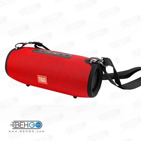 بلندگو یا اسپیکر اصلی بلوتوثی، فلش و مموری خور قابل حمل با کیفیت TG 118 Bluetooth Speaker — تصویر ۴
