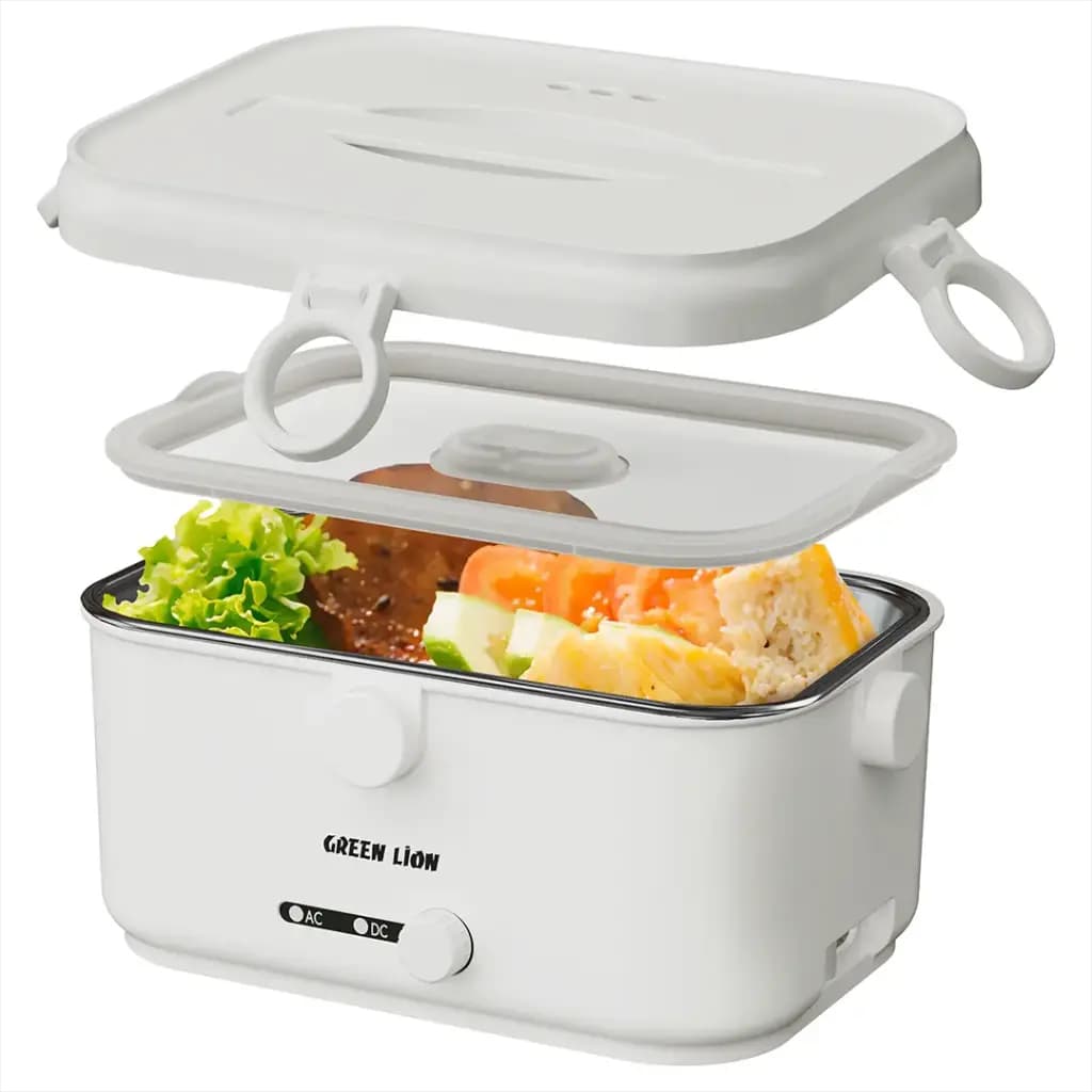 ظرف نگهدارنده و گرم کننده غذا گرین لاین مدل Lunch Mate Electric Lunch Box کد B463