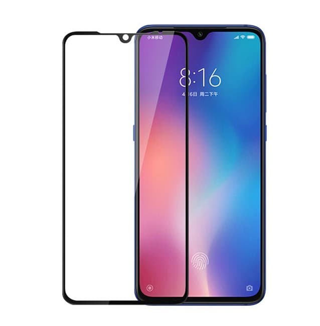 گلس Mi 9 se گلس گوشی شیاومی می نه اس ای محافظ صفحه شیشه ای تمام صفحه گلس اصلی شیائومی Full Cover Glass Xiaomi Mi9se/Mi 9 se/Mi9 se