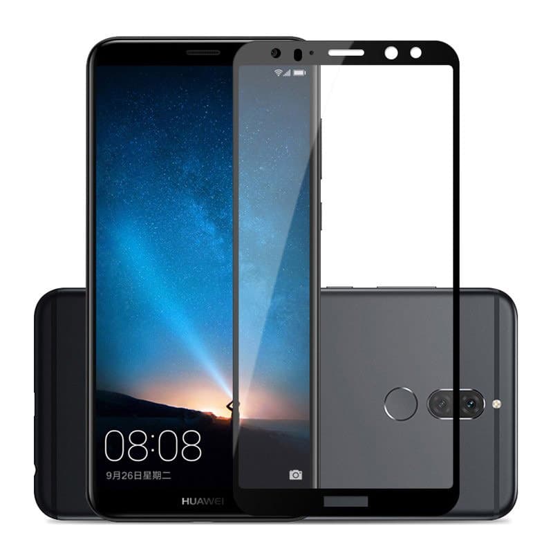 گلس mate 10 lite محافظ صفحه نمایش میت 10 لایت گلس تمام چسب مناسب گوشی هواوی Glass Full huawei Mate10lite / Nova2i / mate 10 lite