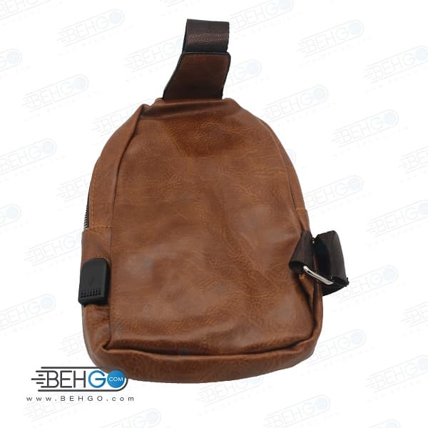 کیف مدارک، لوازم و کیف پاور بانک مدل جیپ 7201 کیف گردنی و دوشی JEEP 7201 Mobile Accessories Bag — تصویر ۶