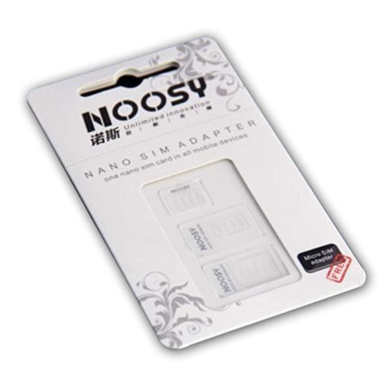 تبدیل سیم کارت های نانو و میکرو به سیم کارت های قدیمی بزرگ استاندارد مدل NOOSY SIM CARD ADAPTER — تصویر ۳