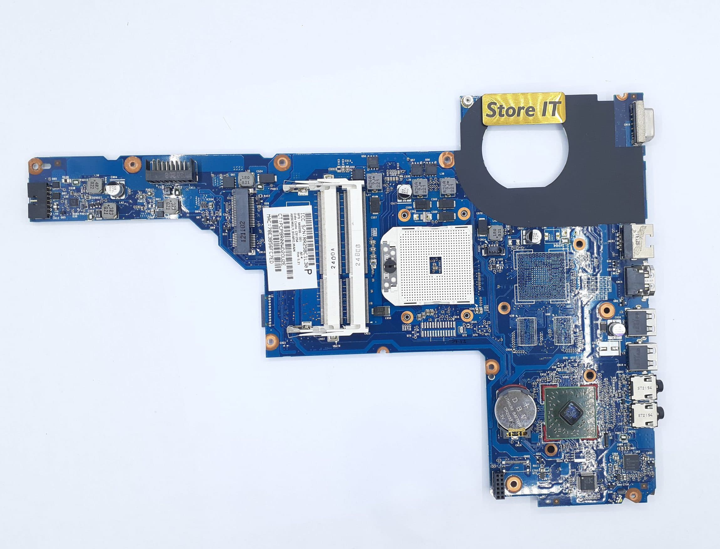 مادربرد لپ تاپ اچ پی Pavilion G6-1000 (6050) Amd Support بدون گرافیک — تصویر ۲