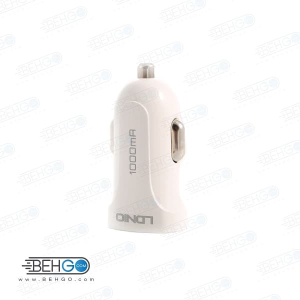 شارژر فندکی الدینیو با کابل آیفون LDNIO Best car lightening charger model DL-C17 — تصویر ۳