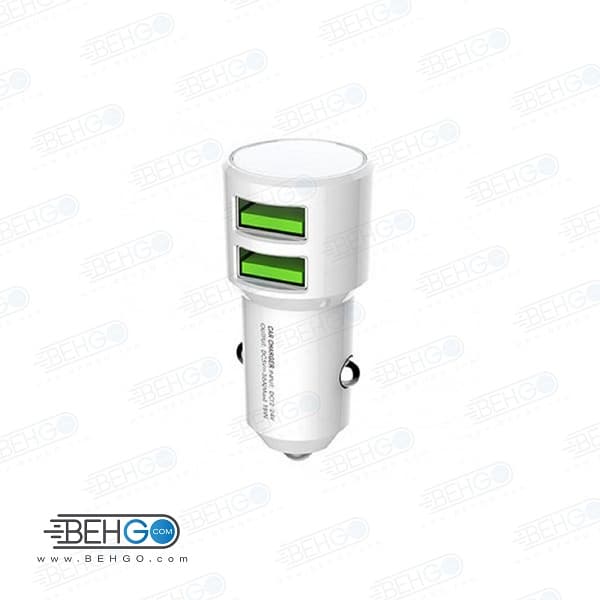 شارژر فندکی الدینیو با کابل میکرو یو اس بی LDNIO Best car micro usb charger model C309 — تصویر ۴