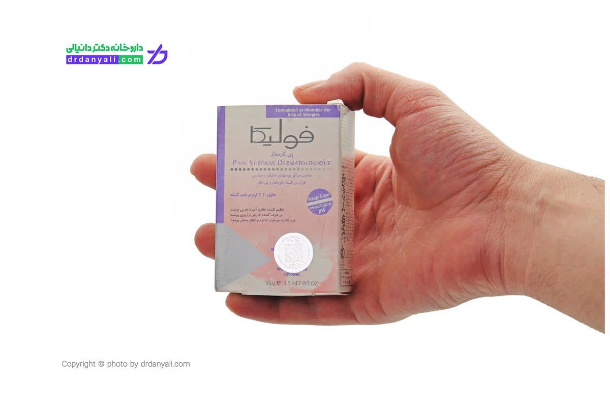 پن کرمدار فولیکا مناسب پوستهای خشک و حساس ۱۰۰ گرم — تصویر ۲