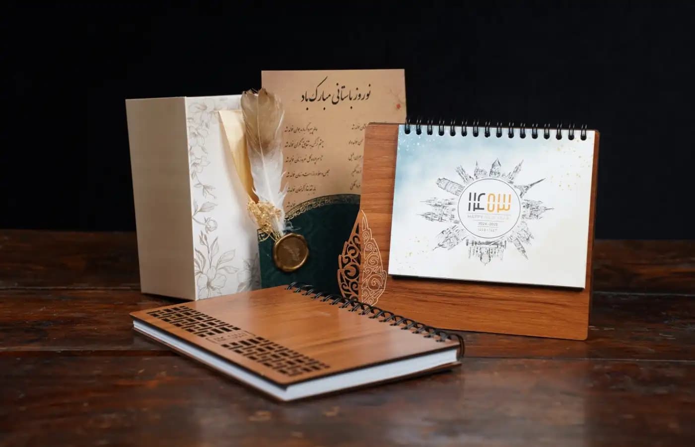ست سررسید و تقویم رومیزی