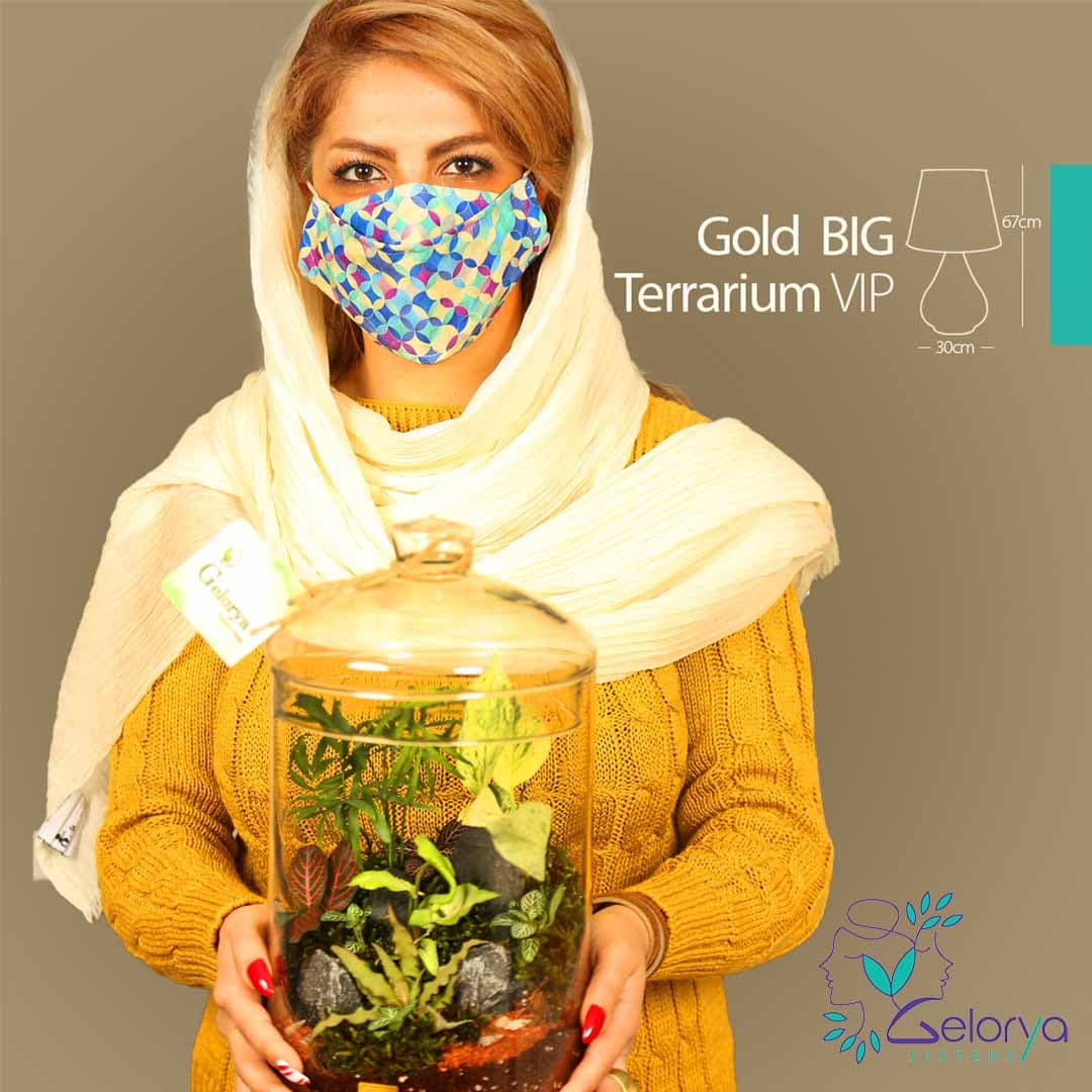 تراریوم مدل گلد بزرگ vip — تصویر ۳