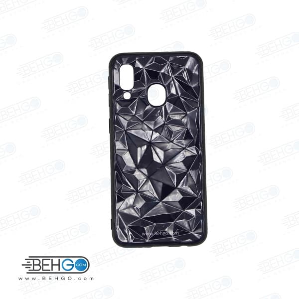 قاب گوشی سامسونگ A40 مدل فانتزی رنگی سه بعدی آ چهل کاور A 40 مناسب گوشی سامسونگ Best Luxury 3D Color Case for Samsung Galaxy A40 — تصویر ۳
