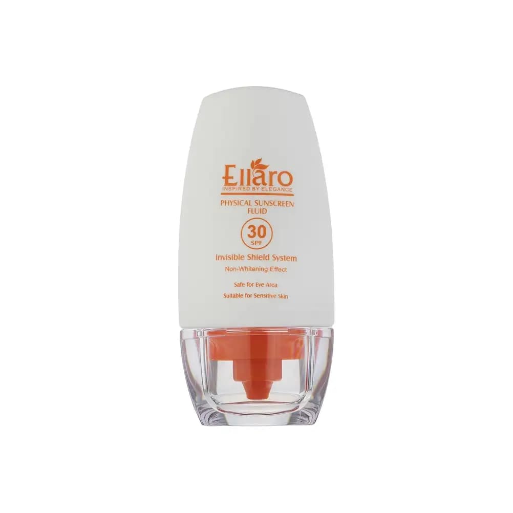 فلوئید ضد آفتاب بی رنگ الارو مدل Non‑Whitening SPF 30 حجم 50 میلی لیتر