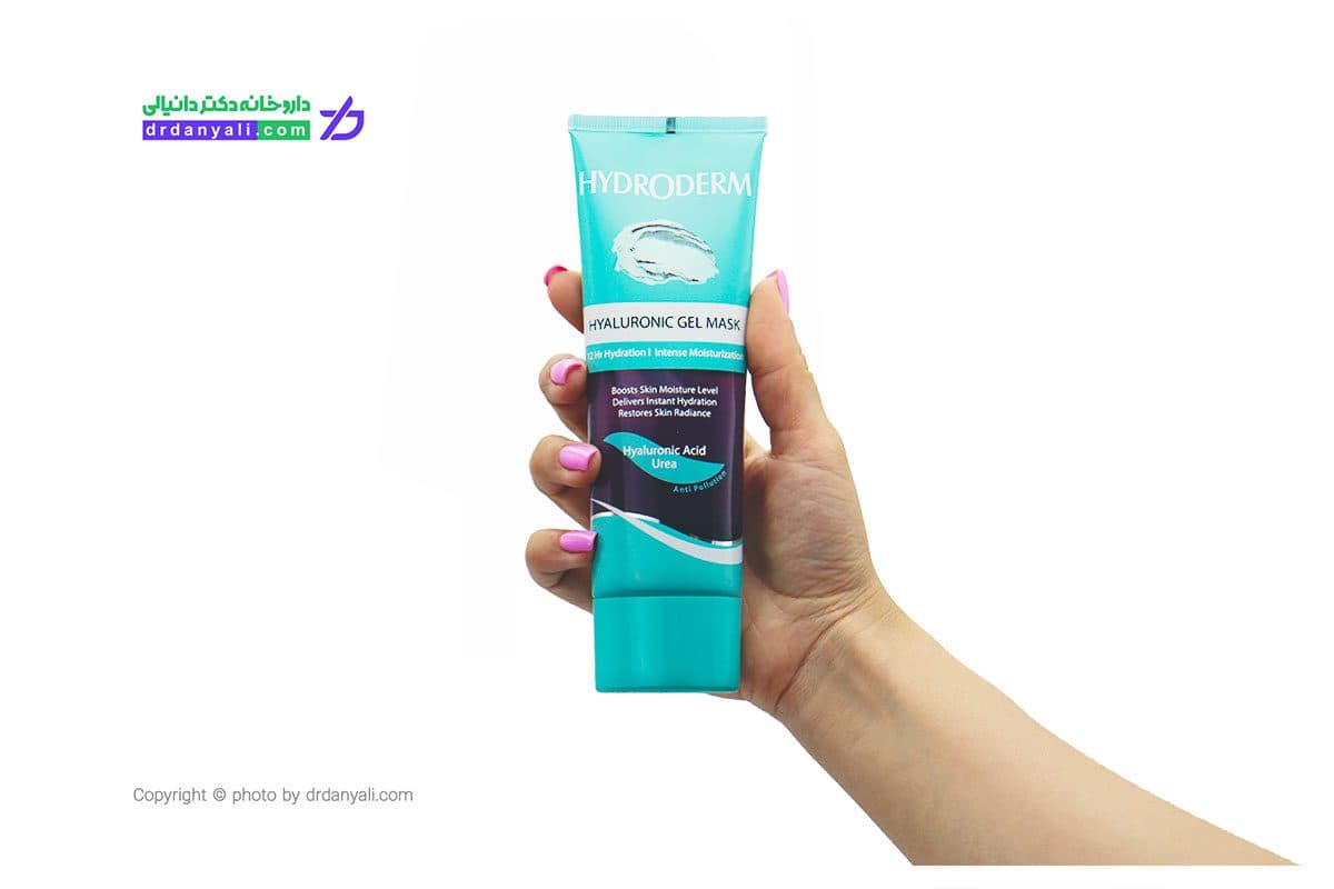 ماسک ژلی آبرسان هیالورونیک هیدرودرم حاوی اسید هیالورونیک و اوره 100 گرم — تصویر ۲