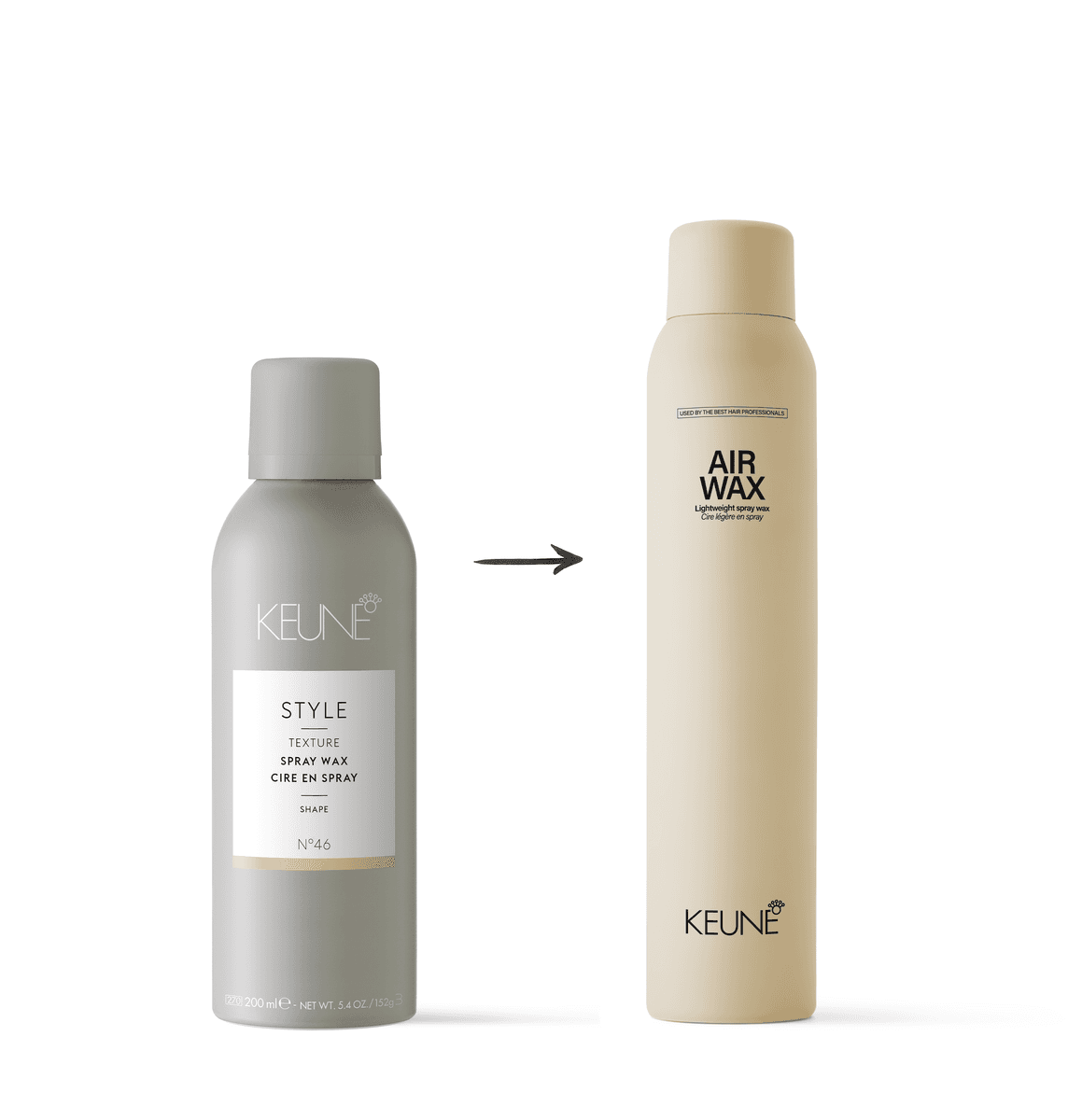 اسپری وکس کئون صاف کننده و وزگیر keune Air wax spray — تصویر ۲