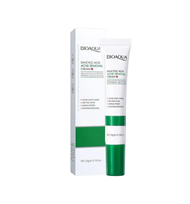 کرم ضد جوش اورژانسی بیواکوا مدل سالیسیلیک اسید BIOAQUA removal of acne