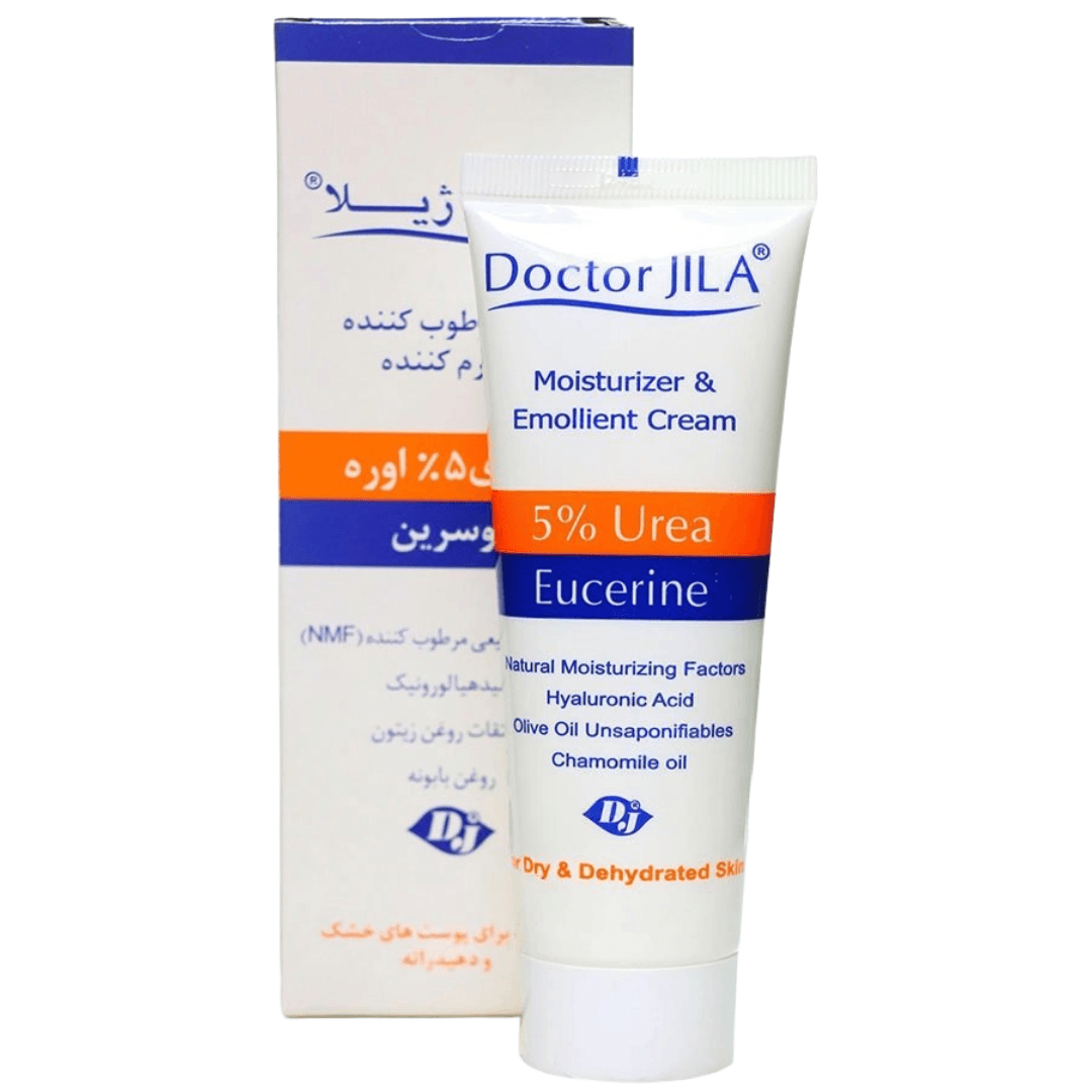 کرم مرطوب کننده اوره 5% دکتر ژیلا حجم 75ml — تصویر ۲