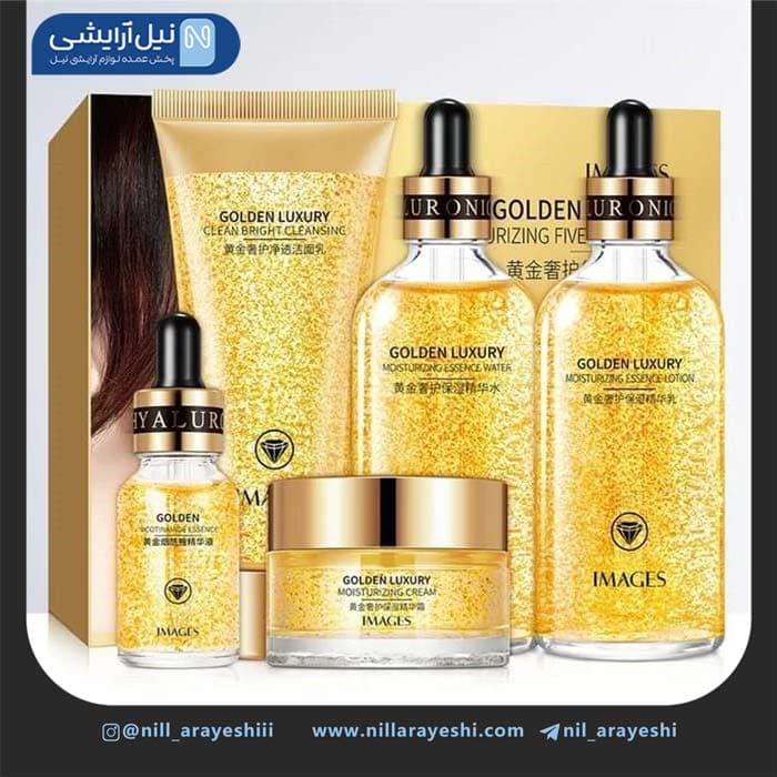 پک مراقبتی پوست طلا 24k ایمیجز کد XXM23112 — تصویر ۲