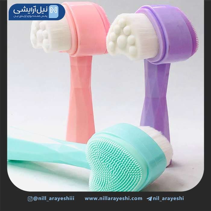فیس براش چکشی قلبی طلق دار — تصویر ۲