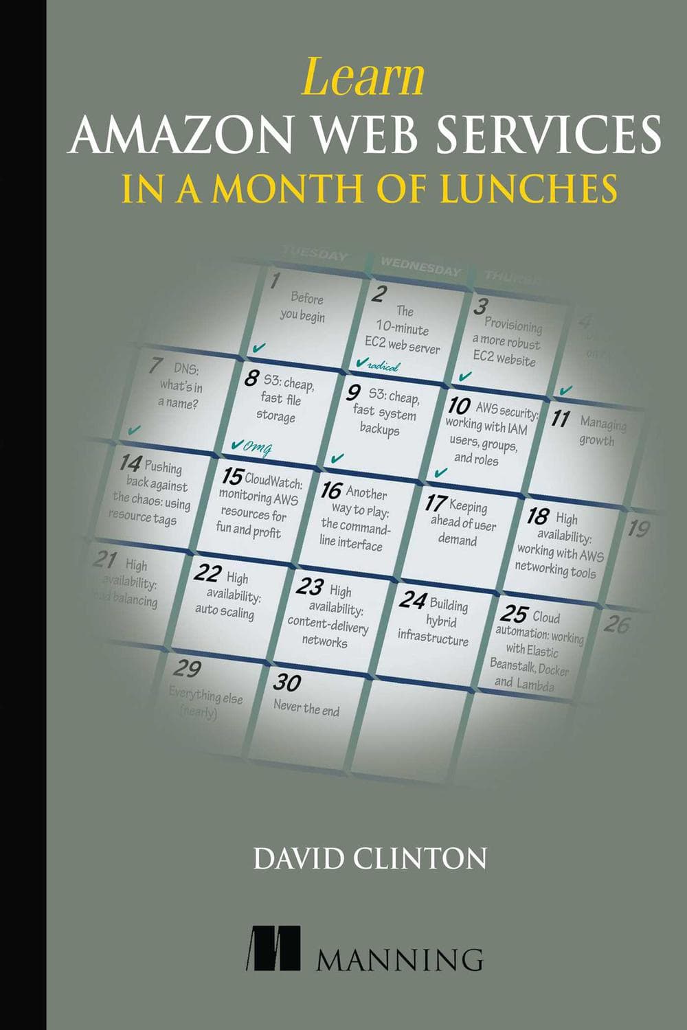 آموختن سرویس‌های وب آمازون در یک ماه ناهار ۲۰۱۷ <br> Learn Amazon Web Services in a Month of Lunches 2017