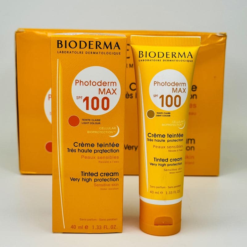 کرم ضد آفتاب رنگ طبیعی فتودرم مکس بیودرما spf100 ( دایره قرمز ) — تصویر ۲
