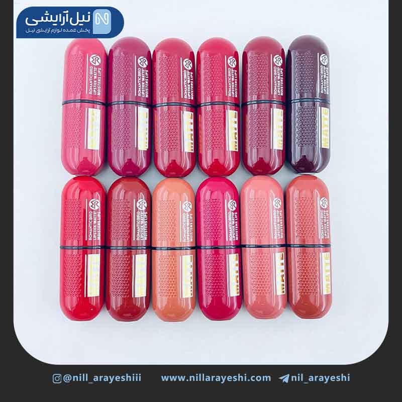 رژ لب جامد رومانتیک برد کد R4681 — تصویر ۲