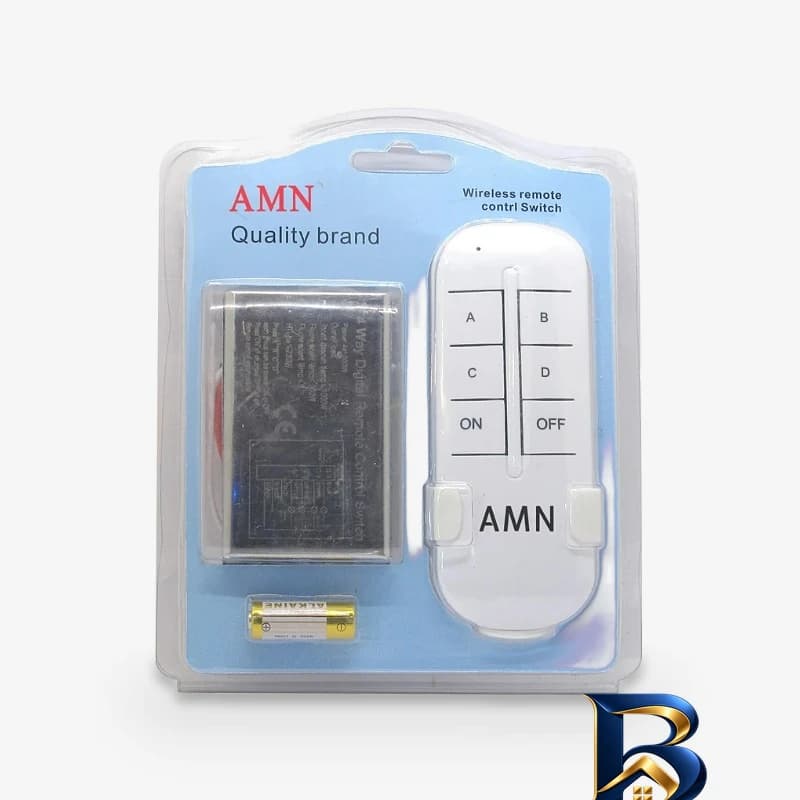 ریموت کنترل و گیرنده مدل AMN با نصب آسان