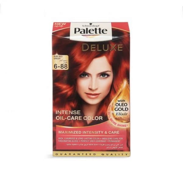 کیت رنگ موی پالت بلوند قرمز Palette Deluxe 6-88 — تصویر ۲