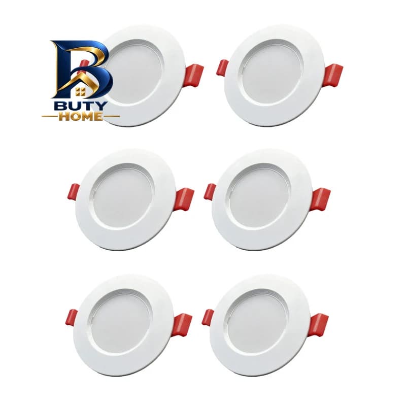 پنل ال ای دی 7 وات شاهچراغ مدل بک لایت روناک مجموعه ۶ عددی — تصویر ۴