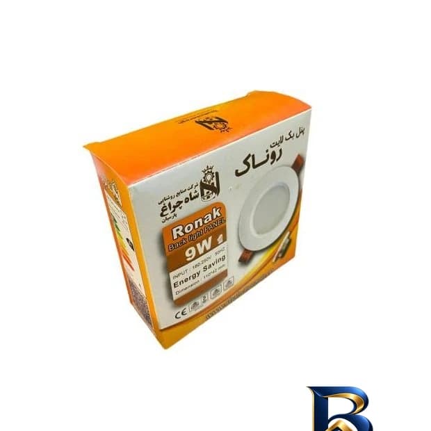 پنل ال ای دی 7 وات شاهچراغ مدل بک لایت روناک مجموعه ۶ عددی — تصویر ۳