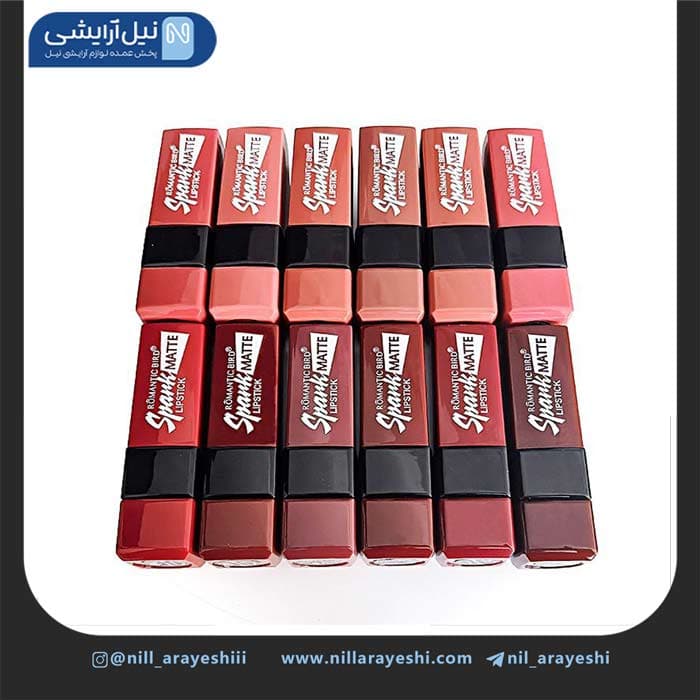 رژ لب جامد رومانتیک برد کد R4627 — تصویر ۳