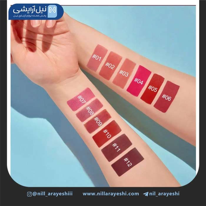 رژ لب جامد رومانتیک برد کد R4651 — تصویر ۲