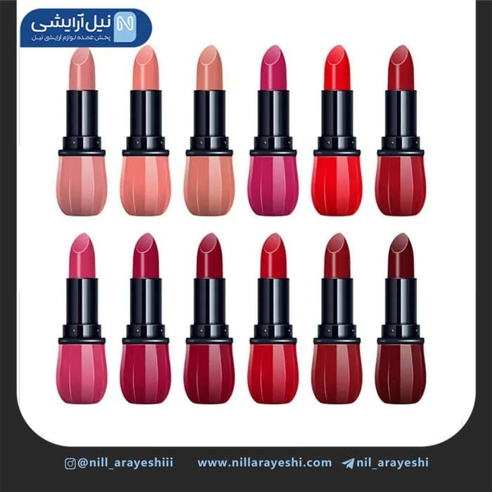 رژ لب جامد رومانتیک برد کد R4651 — تصویر ۳