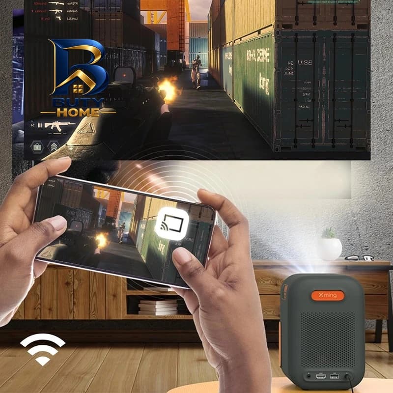 ویدئو پروژکتور قابل حمل مدل Xming Episode One Smart Projector(C۰۱۵FGN) اصل — تصویر ۸