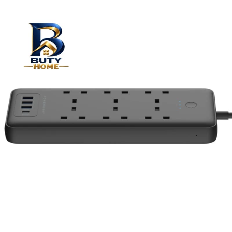 چندراهی برق هوشمند پاورولوجی مدل Multi-Port Smart Power Strip PD 30W