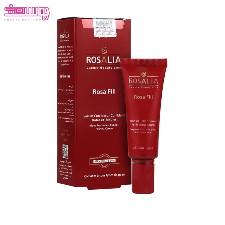 سرم ضد چروک رزالیا مدل رزا فیل حجم 25ml