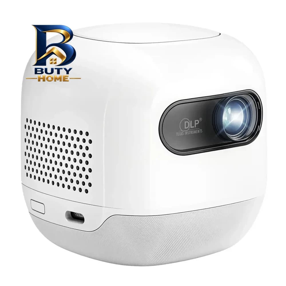 مینی ویدئو پروژکتور ۴k پاورولوجی مدل MINI BEAM PWMPM۲WH اصل — تصویر ۳