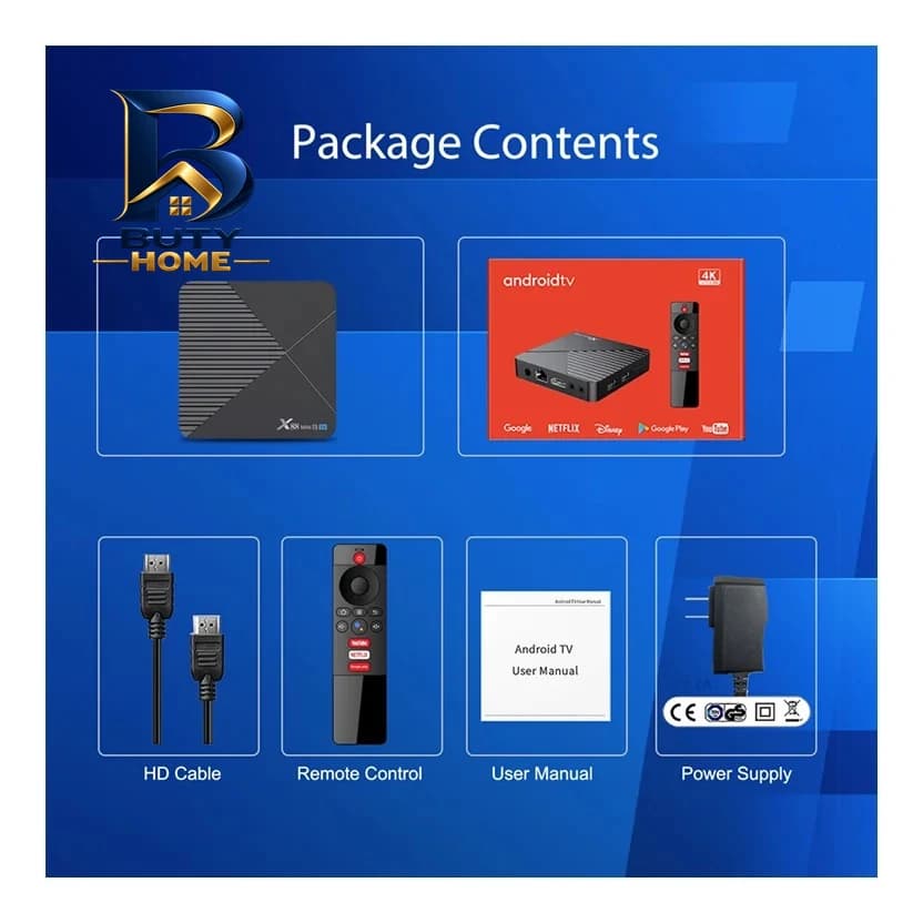 اندروید باکس مدل X۸۸mini۱۳ ۳۲/۴GB اصل