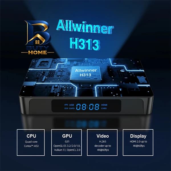 اندروید باکس مدل X۹۶Q Pro ۲/۱۶ اصل