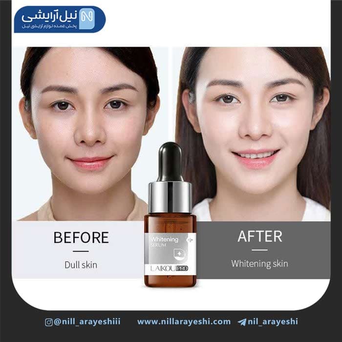 سرم صورت نیکوتامید لایکو پرو (نقره ای) کد LK90036 — تصویر ۳