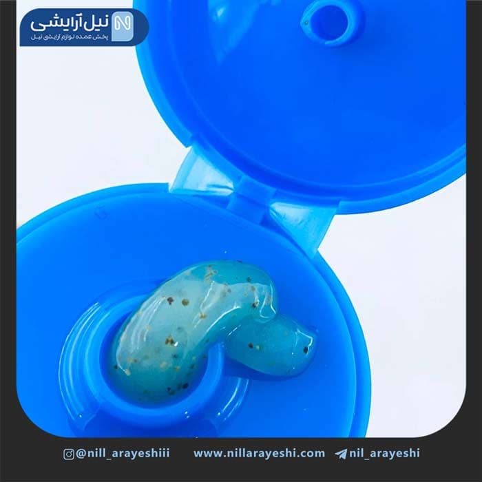 اسکراب شنی تیوپی صورت و بدن کلاژن و پروتئین شینگ ک یمی کد x2069 — تصویر ۳