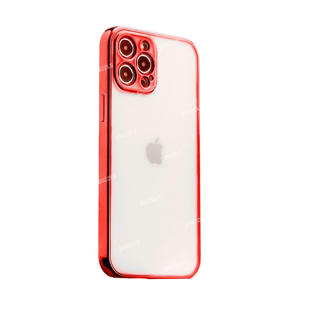 قاب گوشی دور رنگی محافظ لنز دار آیفون iPhone 12 Pro
