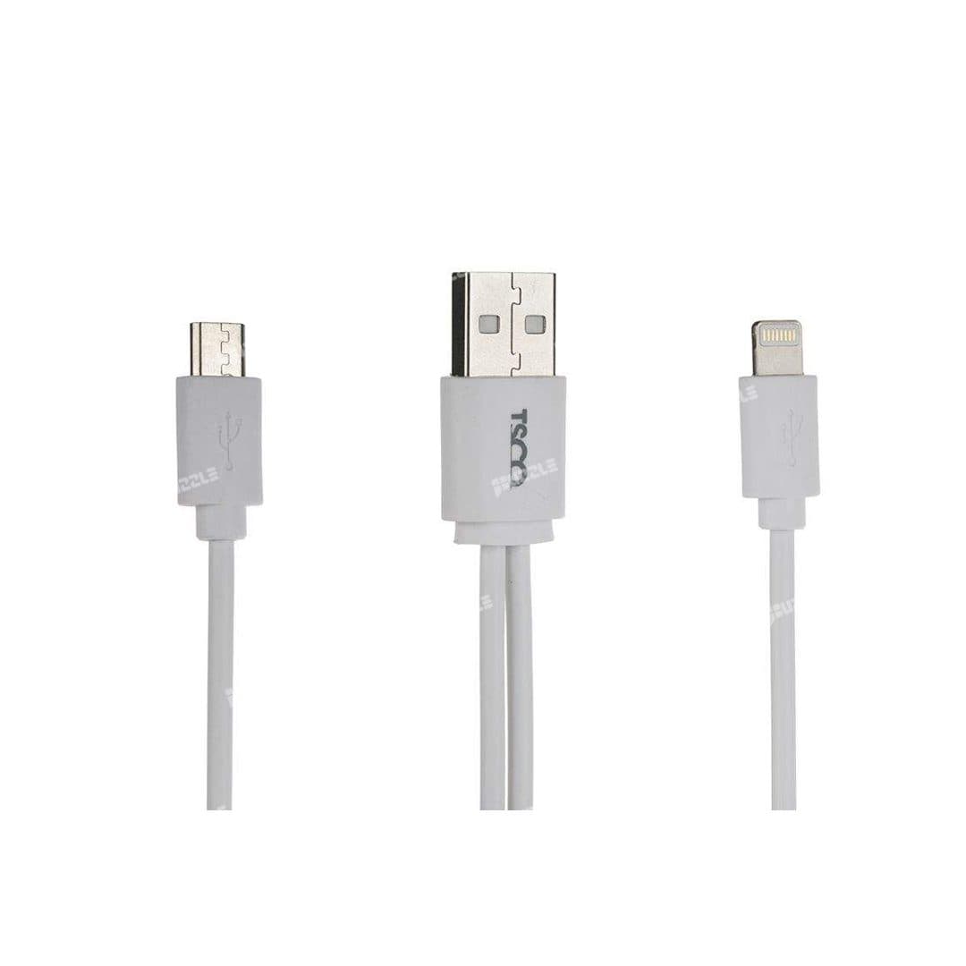 کابل پاوربانک آندروید و آیفون تسکو TC-A28 — تصویر ۲