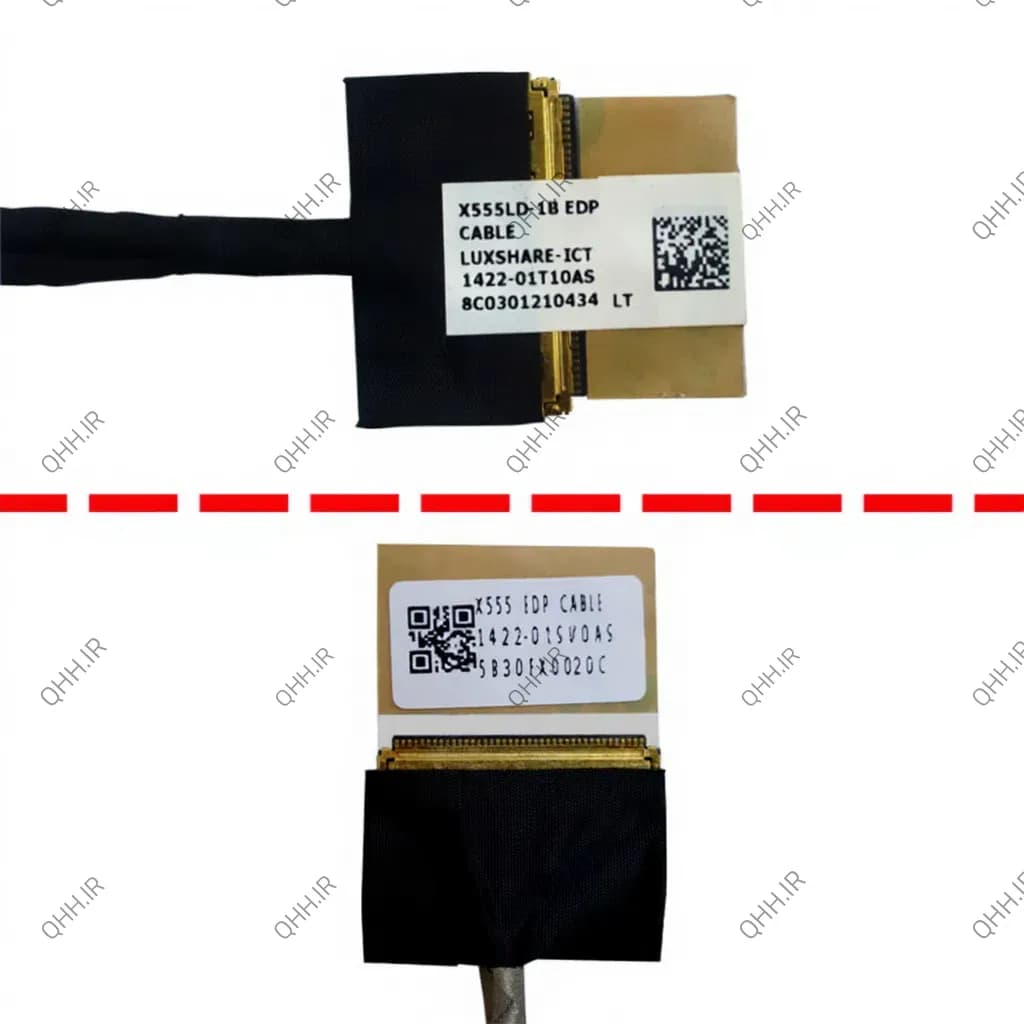 فلت تصویر لپ تاپ ایسوس Flat Asus X555LD_1422-01SV0AS_1422-01T00AS_EDP 30Pin — تصویر ۴