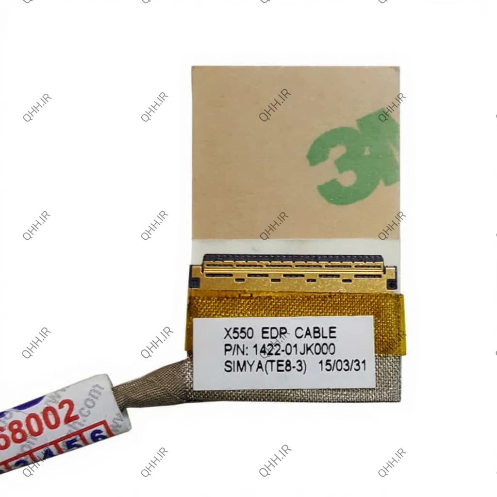 فلت تصویر لپ تاپ ایسوس X550_1422-01JK000 EDP-30Pin نازک — تصویر ۳