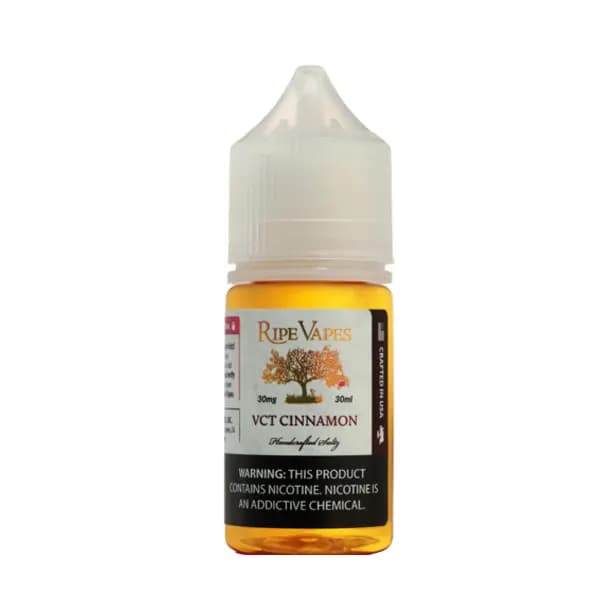 سالت نیکوتین وی سی تی سینامون تنباکو دارچین رایپ ویپز | RIPE VAPES VCT CINNAMON SaltNic — تصویر ۴